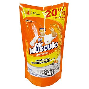 Desengordurante Mr. Músculo Cozinha Laranja Sachet c/ 400mL