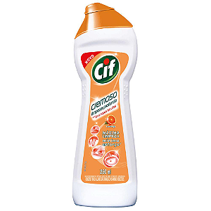 Saponáceo Cremoso Cif Laranja c/ 250mL