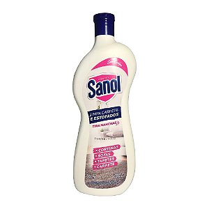 Limpa Estofado e Carpete Sanol 500ml