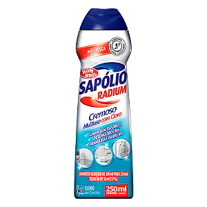 Saponáceo Cremoso Sapolio Radium Multi Cloro 250mL