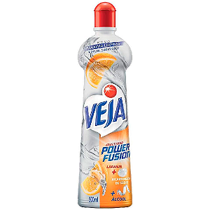 Limpador Veja Multiuso Power Fusion Laranja Squeeze 500ml