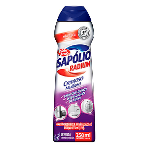 Saponáceo Cremoso Sapolio Radium Multi Lavanda 250mL