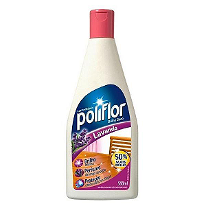 Lustra Móveis Poliflor Lavanda 500mL