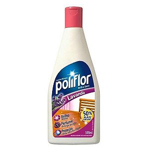 Lustra Móveis Poliflor Lavanda 500mL