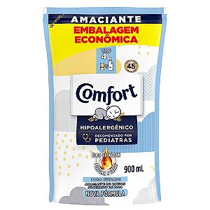 Amaciante Concentrado Comfort Intense Puro Cuidado Hipoalergênico Sachet 900ml