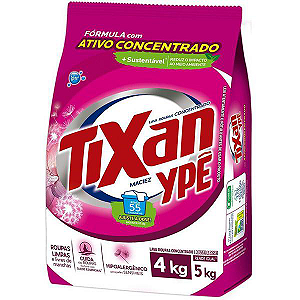 Detergente em Pó Tixan Maciez 4Kg