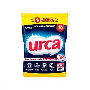 Detergente em Pó Urca Concentrado 800g
