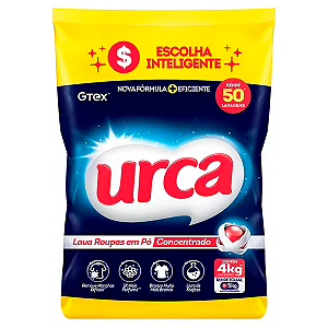 Detergente em Pó Concentrado Urca 4kg
