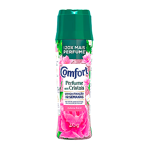 Odorizante de Roupas em Cristais Comfort Boom Euforia Floral 275g