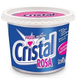 Sabão em Pasta Multiuso Cristal Rosa 500g