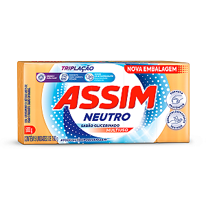 Sabão em Pedra Neutro Assim 800g