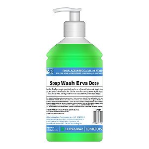 Saboneteira Soap Wash Erva Doce DHPB 500ml