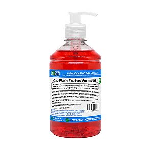 Saboneteira Soap Wash Frutas Vermelhas DHPB 500ml