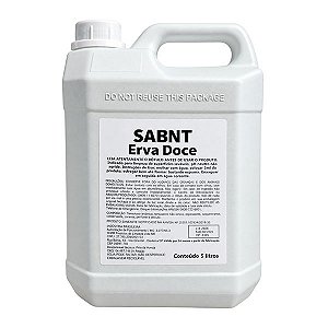 SABNT Sabonete Liquido Erva Doce 5L