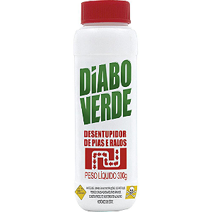 Desentupidor Granulado Diabo Verde 300g