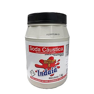Soda Caustica Indaiá 1kg