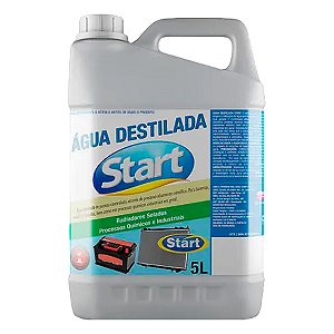 Água Destilada Start 5L