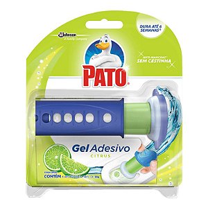 Detergente Sanitário Pato Gel Adesivo Ap + Refil Citrus c/ 1un