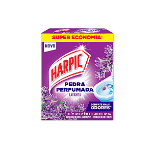 Pedra Sanitária Perfumada Harpic Lavanda 25g