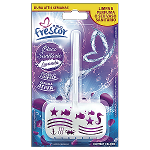 Bloco Sanitário Novo Frescor Lavanda 30g