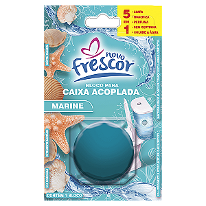 Tablete para Caixa Acoplada Novo Frescor Marine 1un