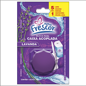 Tablete para Caixa Acoplada Novo Frescor Lavanda 1un