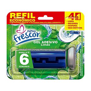 Detergente Sanitário Novo Frescor Gel Adesivo Refil Citrus/Limão 1un