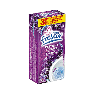 Pastilha Adesiva Novo Frescor Lavanda c/ 3un
