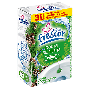 Pedra Sanitária Novo Frescor Pinho 22g