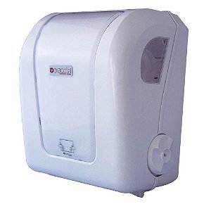 Toalheiro p/ Papel Toalha Bobina Auto-Corte BCO Exaccta E-DPCM007 1un