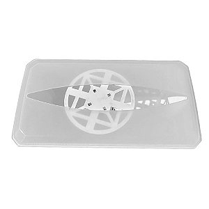 Toalheiro de Mesa Branco para Papel Interfolhas EP-DIB05 1un