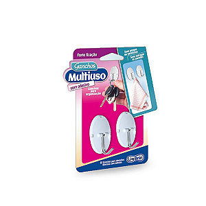 Ganchos Multiuso Pequeno LigBrin c/2un Ref.: 174