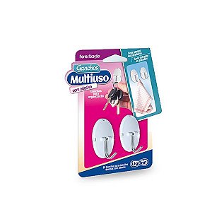 Ganchos Multiuso Pequeno LigBrin c/2un Ref.: 174