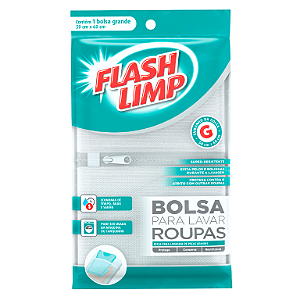 Bolsa para Lavar Roupas Grande Flash Limp 1un Ref.: LAV7702