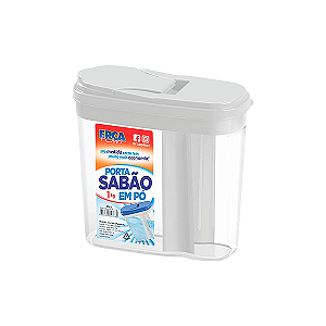 Porta Sabão em Pó Erca 1kg