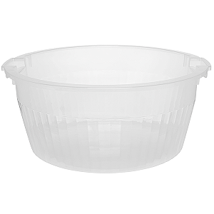 Bacia Plástica 30L Transparente Jaguar Ref: 0595