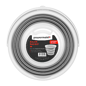 Balde Retrátil 10L Powermaid 1un