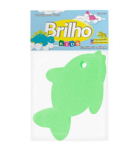 Esponja de Banho Infantil Brilho 1un