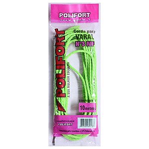 Corda de Nylon p/ Varal N°3 Polifort 2x10m