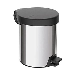 Lixeira de Pedal 5 litros Inox Tramontina 1un