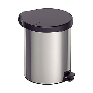 Lixeira de Pedal 12 litros Inox Tramontina 1un