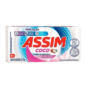 Sabão de Coco em Barra Assim 800g