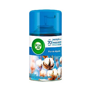 Odorizador Bom Ar Automático Refil Flor de Algodão 250ml