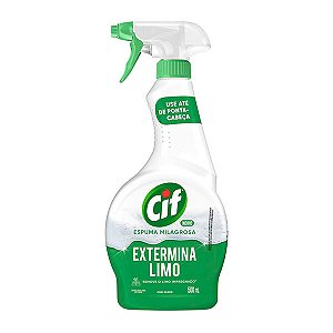 Tira Limo com Cloro Espuma Milagrosa Cif 500ml