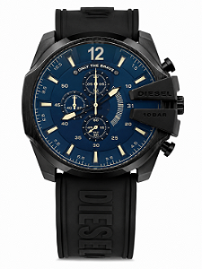 Relógio Diesel Mega Chief Blue Dial Black | Premium