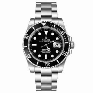 Relogio Rolex Submariner Date Aço inoxidável Premium