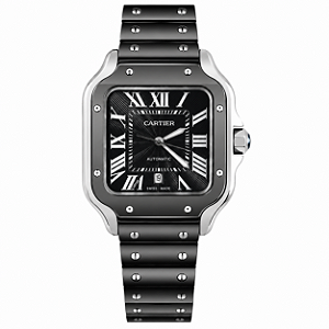 Relogio Cartier Santos de Cartier ADLC Black Premium