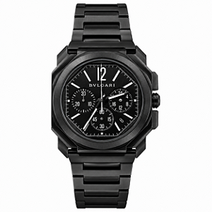 Relogio Bvlgari Octo l'Originale Chronograph Full Black