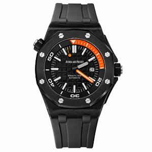 Relogio Audemars Piguet Royal Oak Offshore Diver Black Orange
