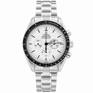 Relogio Omega Speedmaster Professional White Dial aço